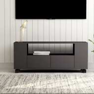 vidaXL TV skrinka sivý 120x35x43 cm drevotrieska - cena, porovnanie