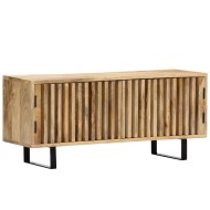 vidaXL TV stolík z mangovníkového dreva 90x30x40 cm - cena, porovnanie