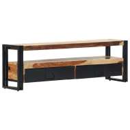 vidaXL TV stolík zo sheeshamového dreva 120x30x40 cm - cena, porovnanie