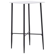 vidaXL Barový stôl biely 60x60x111 cm MDF - cena, porovnanie
