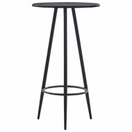 vidaXL Barový stôl čierny 60x107,5 cm MDF - cena, porovnanie