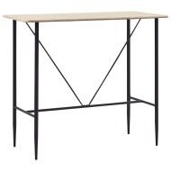 vidaXL Barový stôl farba dubu 120x60x110 cm MDF - cena, porovnanie