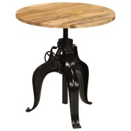 vidaXL Barový stôl masívne mangovníkové drevo 75x(76-110) cm - cena, porovnanie