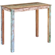 vidaXL Barový stôl, recyklovaný masív 115x60x107 cm - cena, porovnanie