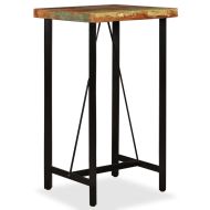 vidaXL Barový stôl, recyklovaný masív 60x60x107 cm - cena, porovnanie