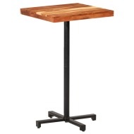 vidaXL Barový stôl štvorcový 60x60x110 cm akáciový masív - cena, porovnanie
