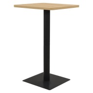 vidaXL Bistro stolík, dubová farba 78,5x78,5x107 cm - cena, porovnanie