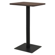 vidaXL Bistro stolík, farba tmavého jaseňa 70x70x107 cm - cena, porovnanie
