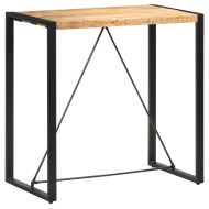 vidaXL Barový stolík 110x60x110 cm masívne mangovníkové drevo - cena, porovnanie