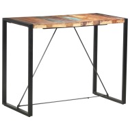 vidaXL Barový stolík 140x70x110 cm masívne recyklované drevo - cena, porovnanie
