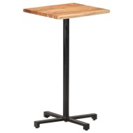 vidaXL Barový stolík s nepravidelnými hranami 50x50x110 cm akáciový masív - cena, porovnanie