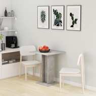 vidaXL Bistro stôl betónovo-sivý 60x60x75 cm drevotrieska - cena, porovnanie