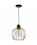 Light Home Zlatá kovová závesná lampa v loftovom štýle - cena, porovnanie
