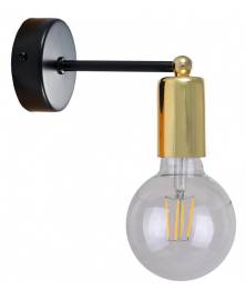 Light Home Nástenné svietidlo Loft Wall Lamp Gold Elements
