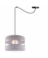 Light Home Klasická lampa so tienidlom a priehľadnou vložkou Spider Type - cena, porovnanie