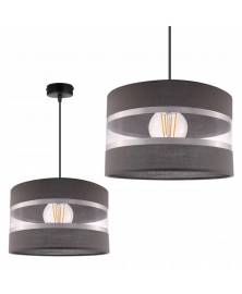 Light Home Elegantná lampa so tienidlom a priehľadnou vložkou