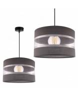 Light Home Elegantná lampa so tienidlom a priehľadnou vložkou - cena, porovnanie