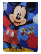 Setino Fleecová deka 100x140 Mickey Mouse modrá - cena, porovnanie