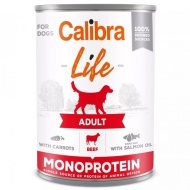 Calibra Dog Life Adult Beef with carrots 400g - cena, porovnanie