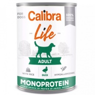 Calibra Dog Life Adult Duck with rice 400g - cena, porovnanie