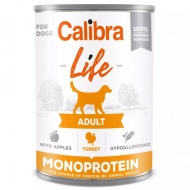 Calibra Dog Life Adult Turkey with apples 400g - cena, porovnanie