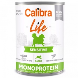 Calibra Dog Life Sensitive Rabbit 400g