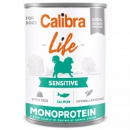 Calibra Dog Life Sensitive Salmon with rice 400g - cena, porovnanie