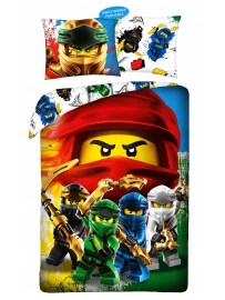 Halantex Bavlnené obliečky Lego Ninjago 160x200+1p70x80