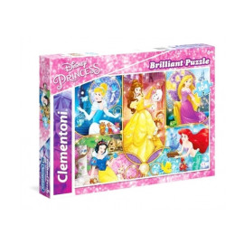 Clementoni Brilantná princezná Puzzle 104