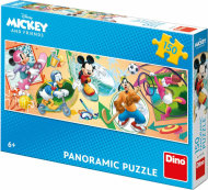 Dino Mickey - panoramatické puzzle 150 - cena, porovnanie