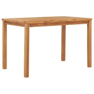 vidaXL Záhradný jedálenský stôl 120x70x75 cm, tíkový masív - cena, porovnanie