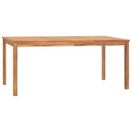 vidaXL Záhradný jedálenský stôl 180x90x77 cm teakový masív - cena, porovnanie