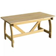 vidaXL Záhradný stôl 150x74x75 cm, impregnovaná borovica - cena, porovnanie