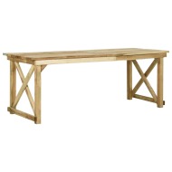vidaXL Záhradný stôl 200x79x75 cm impregnovaná borovica - cena, porovnanie