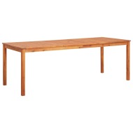 vidaXL Záhradný stôl 215x90x74 cm, akáciový masív - cena, porovnanie