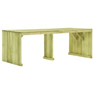 vidaXL Záhradný stôl 220x101,5x80 cm impregnovaná borovica - cena, porovnanie