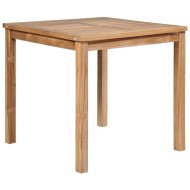 vidaXL Záhradný stôl 80x80x77 cm, tíkový masív - cena, porovnanie