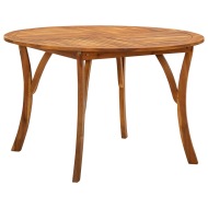 vidaXL Záhradný stôl Ø12 cm akáciový masív - cena, porovnanie
