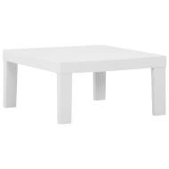 vidaXL Záhradný stôl plastový biely - cena, porovnanie