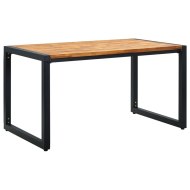 vidaXL Záhradný stôl s nohami v tvare U 140x80x75 cm akáciový masív - cena, porovnanie