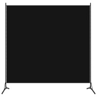 vidaXL  1-panelový paraván čierny 175x180 cm - cena, porovnanie