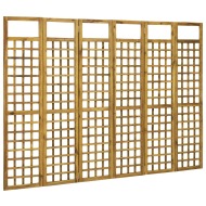 vidaXL 6-panelový paraván masívne akáciové drevo 240x170 cm - cena, porovnanie