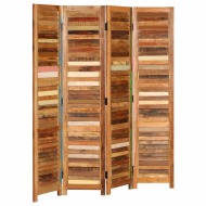 vidaXL Paraván do izby z recyklovaného dreva 170 cm - cena, porovnanie
