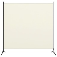 vidaXL Paraván s 1 panelom, krémovo biely 175x180 cm - cena, porovnanie