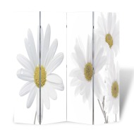 vidaXL Skladací paraván 160x170 cm potlač kvetov - cena, porovnanie