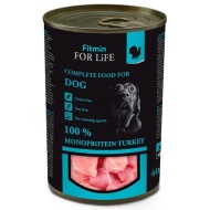 Fitmin For Life tin turkey 400g - cena, porovnanie