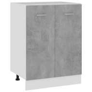 vidaXL Spodná skrinka, betónovo sivá 60x46x81,5 cm, drevotrieska - cena, porovnanie
