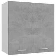 vidaXL Závesná skrinka, betónovo sivá 60x31x60 cm, drevotrieska - cena, porovnanie