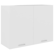 vidaXL Závesná skrinka, biela 80x31x60 cm, drevotrieska - cena, porovnanie