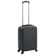 vidaXL Cestovný kufor s tvrdým krytom čierny ABS - cena, porovnanie